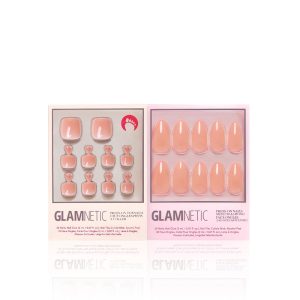 Sheer Peach Mani Pedi