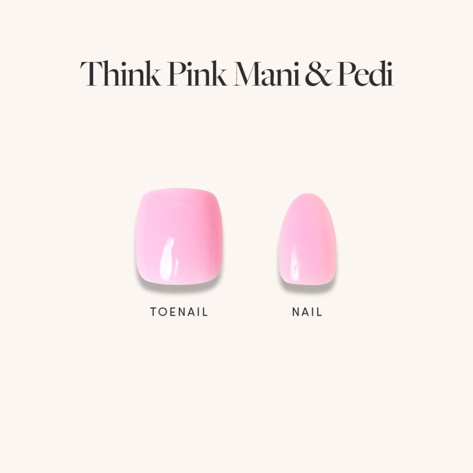 Think Pink Mani Pedi