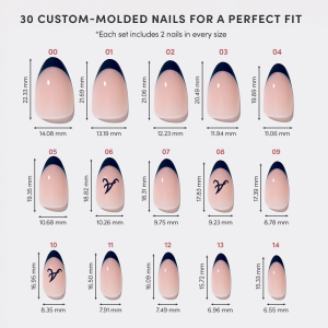 Atlanta Braves Press-On Nail Set