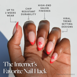 Boston Red Sox Press-On Nail Set