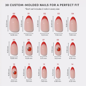 Cleveland Browns Press-On Nail Set