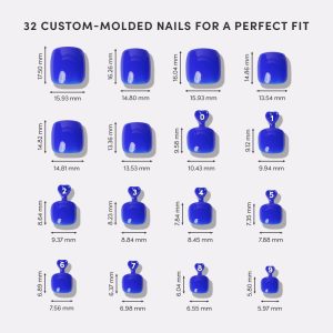 Cobalt Blue Toenail