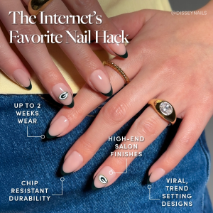 Green Bay Packers Press-On Nail Set