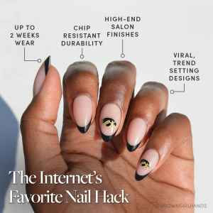 Iowa Hawkeyes Press-On Nail Set
