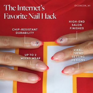 Kansas City Chiefs Press-On Nail Set