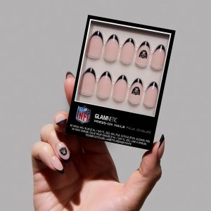 Las Vegas Raiders Press-On Nail Set