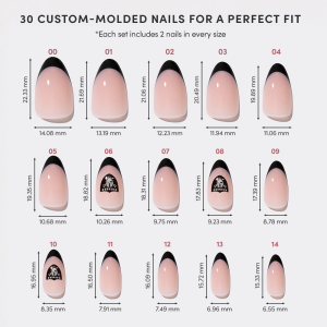 Las Vegas Raiders Press-On Nail Set