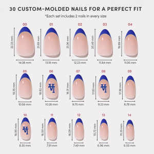 Los Angeles Dodgers Press-On Nail Set