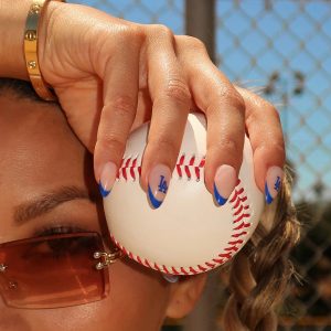 Los Angeles Dodgers Press-On Nail Set