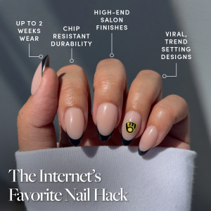 Milwaukee Brewers Press-On Nail Set