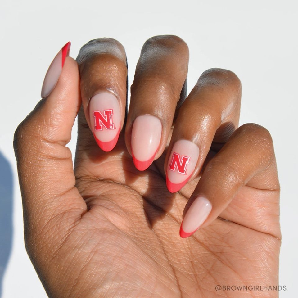 Nebraska Cornhuskers Press-On Nail Set