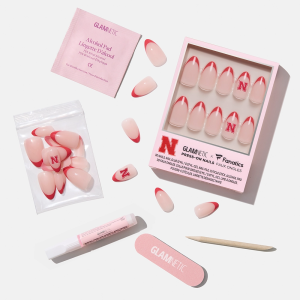 Nebraska Cornhuskers Press-On Nail Set