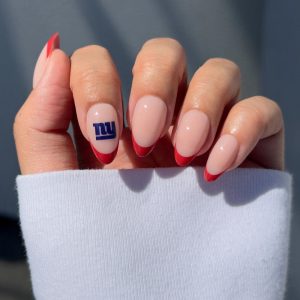 New York Giants Press-On Nail Set