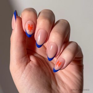 New York Mets Press-On Nail Set