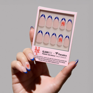 New York Mets Press-On Nail Set