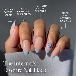 North Carolina Tar Heels Press-On Nail Set