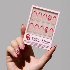 Oklahoma Sooners Press-On Nail Set