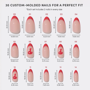 Philadelphia Phillies Press-On Nail Set