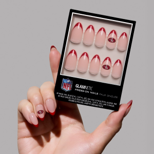 San Francisco 49ers Press-On Nail Set