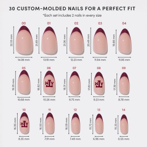 Texas A&M Aggies Press-On Nail Set