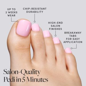 Think Pink Toenail